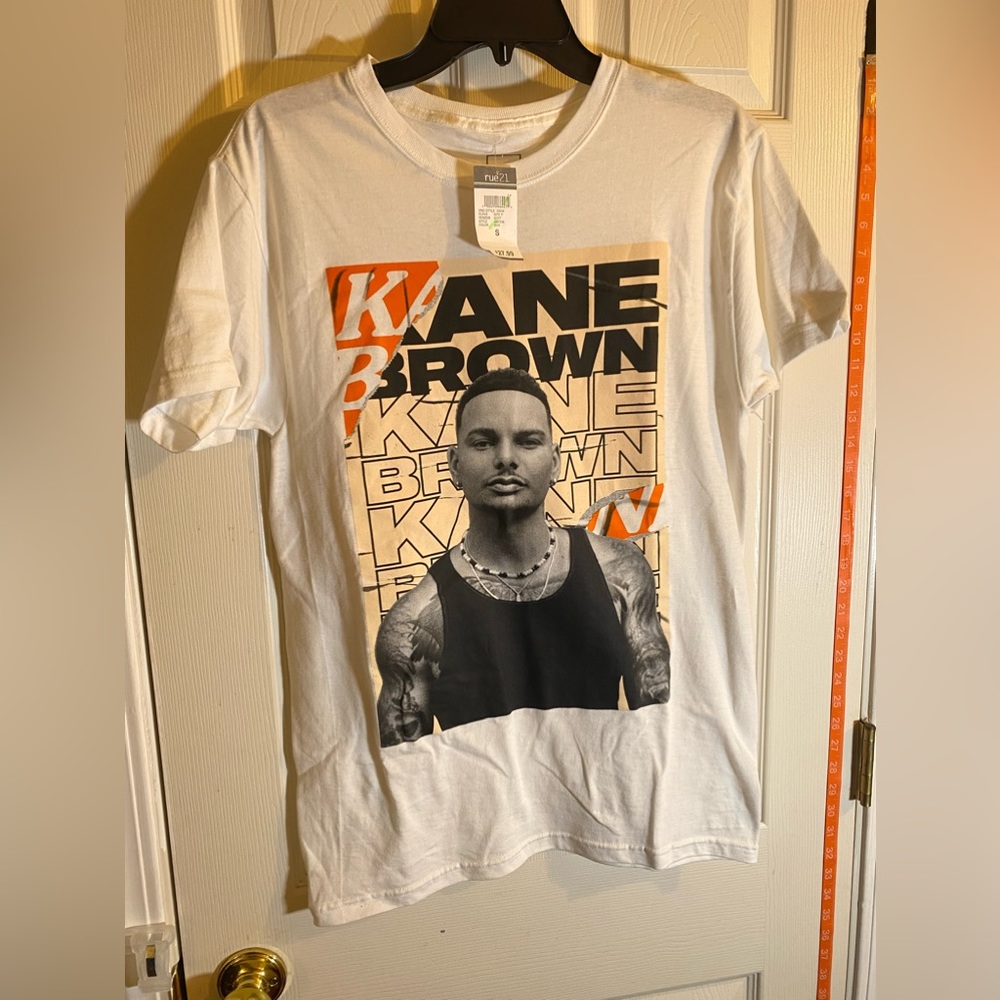 Kane Brown Men’s Sz Small White T-Shirt Rue21 Original Price $27.99 New W/ Tags